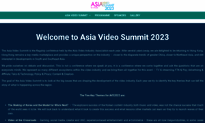 Asiavideosummit.com thumbnail