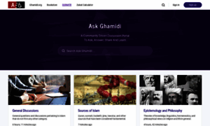 Ask.ghamidi.org thumbnail