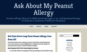 Askaboutmypeanutallergy.com thumbnail