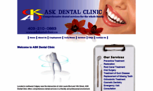 Askdentalclinic.ca thumbnail