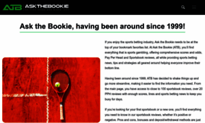 Askthebookie.com thumbnail