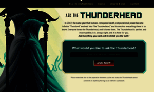 Askthethunderhead.com thumbnail