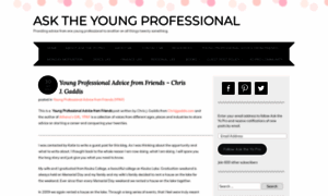 Asktheyoungprofessional.wordpress.com thumbnail