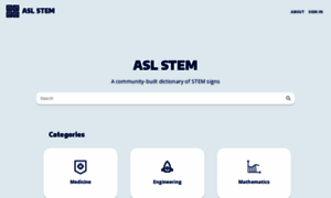 Aslstem.cs.washington.edu thumbnail