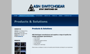 Asn-switchgear.com.au thumbnail