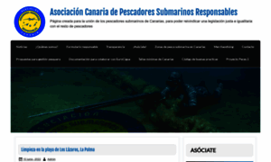 Asociacioncanariapescadoressubmarinosresponsables.com thumbnail