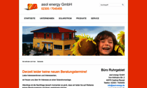 Asol-solar.de thumbnail