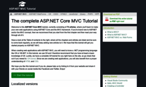 Asp.mvc-tutorial.com thumbnail