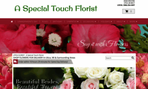 Aspecialtouchflorist.net thumbnail