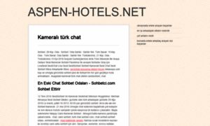 Aspen-hotels.net thumbnail