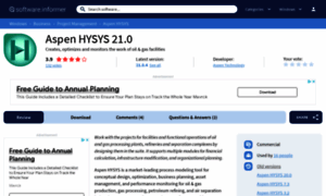 Aspen-hysys.software.informer.com thumbnail