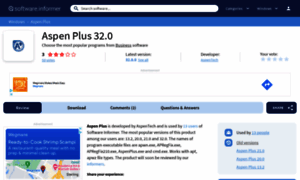 Aspen-plus.software.informer.com thumbnail