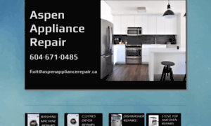 Aspenappliancerepair.ca thumbnail