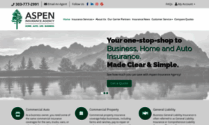 Aspeninsuranceagency.com thumbnail