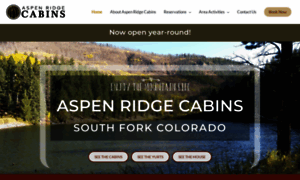 Aspenridgecabins.com thumbnail