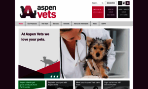 Aspenvets.com thumbnail