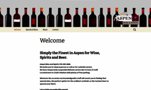 Aspenwineandspirit.com thumbnail