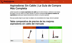 Aspiradorassincable.net thumbnail