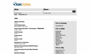 Asrcfederal.dejobs.org thumbnail