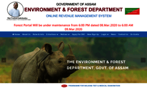 Assamforestonline.in thumbnail