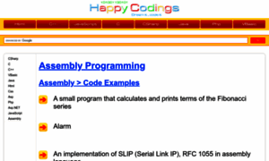 Assembly.happycodings.com thumbnail