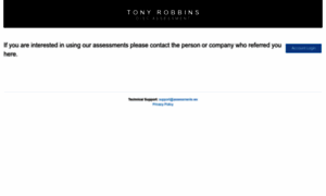 Assessment.tonyrobbins.com thumbnail