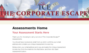 Assessments.thecorporateescape.com thumbnail