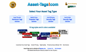 Asset-tags.com thumbnail