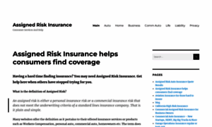 Assignedriskinsurance.com thumbnail