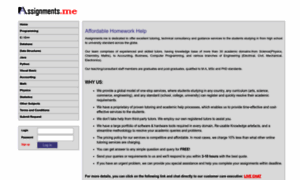 Assignments.me thumbnail