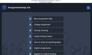 Assignmentshelp.net thumbnail