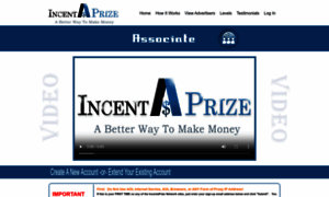 Associate.incentaprize.com thumbnail