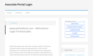 Associateportallogin.org thumbnail