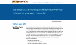 Associatesphysicaltherapy.com thumbnail