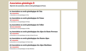 Association-genealogie.fr thumbnail
