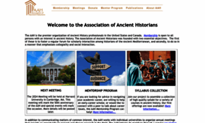 Associationofancienthistorians.org thumbnail