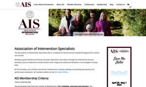 Associationofinterventionspecialists.org thumbnail
