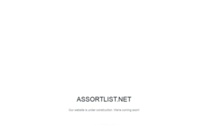 Assortlist.net thumbnail