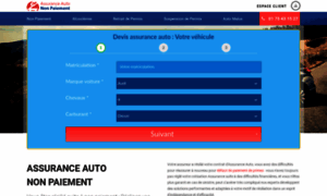 Assurance-auto-non-paiement.fr thumbnail