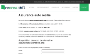 Assuranceautoresilie.org thumbnail