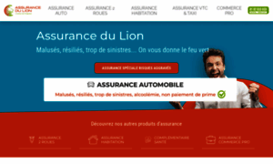 Assurancedulion.fr thumbnail