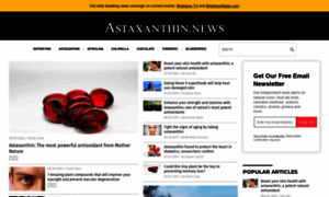 Astaxanthin.news thumbnail