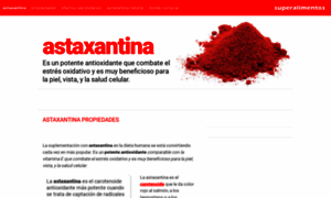 Astaxantina.es thumbnail