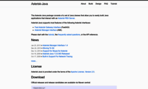 Asterisk-java.org thumbnail