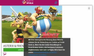 Asterix-and-friends.sat1spiele.de thumbnail