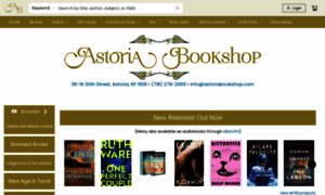 Astoriabookshop.com thumbnail