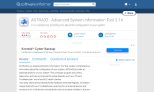 Astra32-advanced-system-information-tool.software.informer.com thumbnail