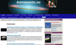 Astroevents.no thumbnail