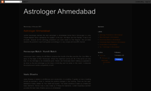 Astrologerinahmedabad.blogspot.in thumbnail