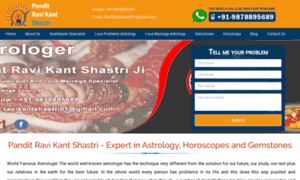 Astrologerravikantshastri.com thumbnail